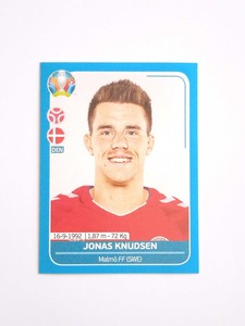 No. DEN16 Jonas Knudsen Denmark - Euro 2020 Preview Azzurra Panini