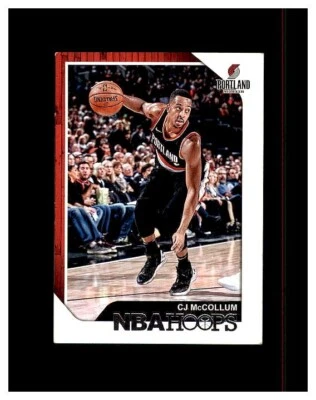 2018-19 NBA HOOPS C.J. MCCOLLUM PORTLAND TRAIL BLAZERS #178 - Image 1 of 2