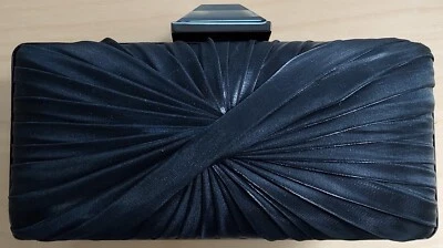 Bolso sin asas Sondra Roberts negro transparente con correa para el hombro NUEVO bolso de noche Foto 1 de 4