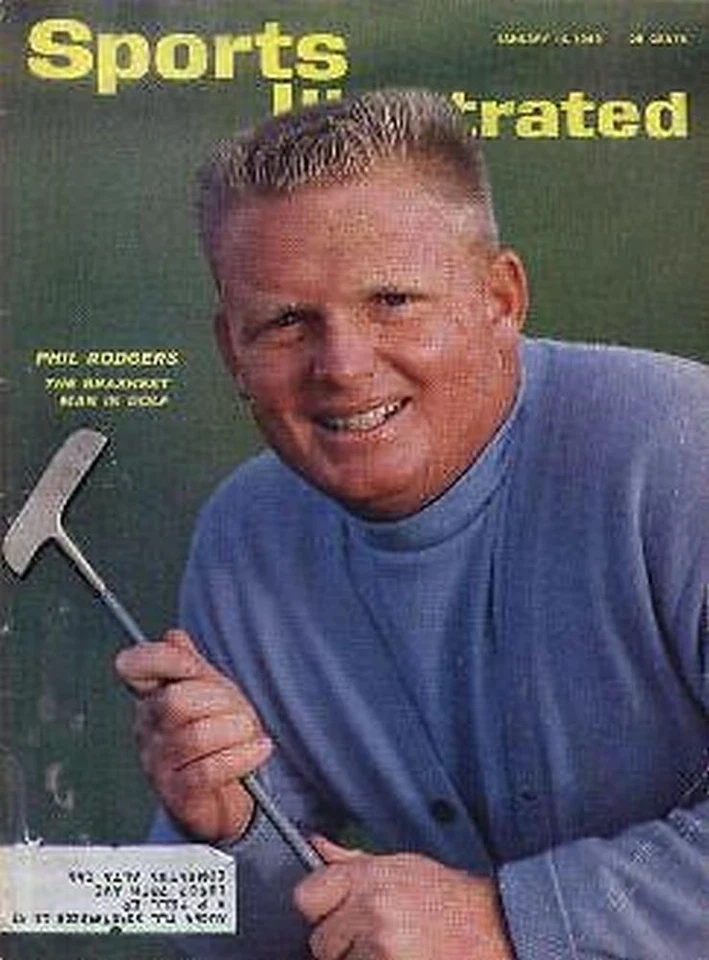1963 Phil Rodgers Vintage Golf Sports Illustrated - Image 1 of 1