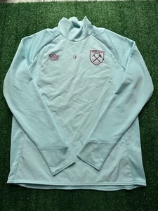 West Ham United FC Umbro Training Kit Jumper | Mens Adult Large Football Top - Picture 1 of 8