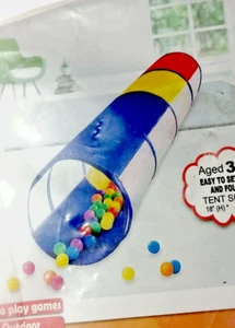 NEW Unopened Pop-Up Play Tunnel Tent for Toddlers Babies Pets, 18x70 IN/OUTDOOR - Picture 1 of 4