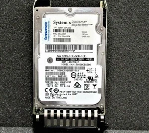 NEW Lenovo / IBM 00AJ300 00AJ301 00AJ304 600GB 15K 6G 2.5" G2HS SAS Hard Drive - Picture 1 of 4