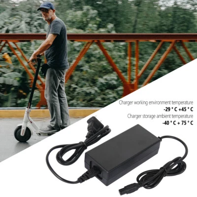 Akku Ladegerät Adapter Netzteil für Self-Balancing Scooter mit EU-Stecker 42V 2A
