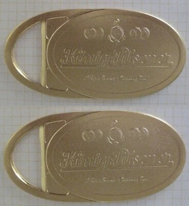 KÖNIG-PILSENER / DUISBURG ............. abrebotellas de cerveza antiguo (FÖ035) - Imagen 1 de 1