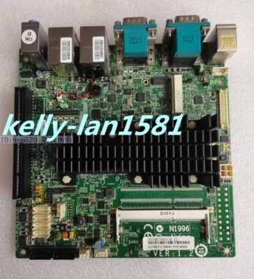1PC USED SYS76877VGA-DC-GJ VER:1.2 MS-9893 dual network port 17*17 control board - Image 1 of 2