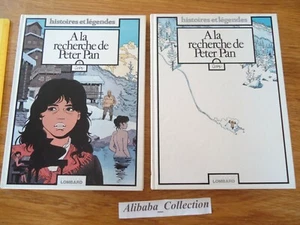 Lot Comic Books A La Recherche De Peter Pan 1 2 EO Cosey Lombard Serie Integrale - Picture 1 of 6