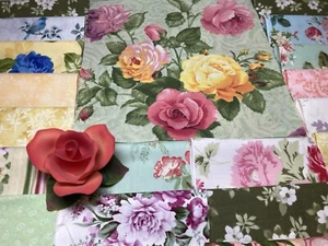 Kit de edredón precortado de 5" "¡Coming Up Roses!" - Imagen 1 de 14