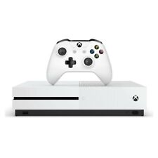 Microsoft Xbox One S Model 1681 500Gb White Console Bundle - Great Condition