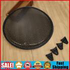 8/10/12 Inch Grill Mesh Black For Car Subwoofers And Loudspeakers (12Inch)