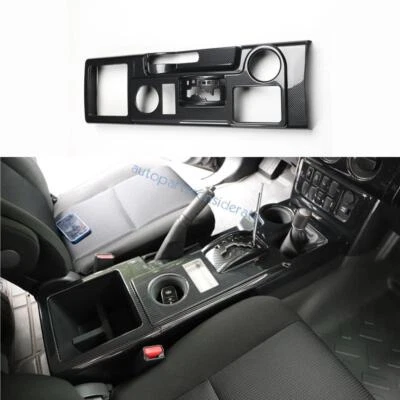 For Toyota FJ Cruiser 2007-2014 ABS Carbon Fiber Center Console Gear Shift Panel — 第 1/4 张图片