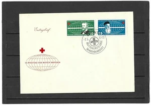 DDR 1FDC 1957 MiNr.572-573 Welttag des Roten Kreuzes, Einwandfrei! - Bild 1 von 1