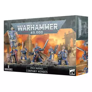 Warhammer 40K Space Marines Company Heroes - Picture 1 of 1