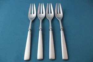 4 Salad Forks Dansk ANVIL Japan Stainless 6 7/8" - Picture 1 of 5