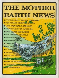 Mother Earth News Miuni Gardens, Elderberries, Farm Vacations July 1973 KL5386 - Picture 1 of 6