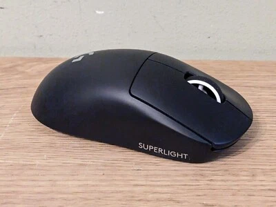 Logitech G Pro X Superlight wireless gaming mouse Hero 25K black NO USB DONGLE - Image 1 of 4