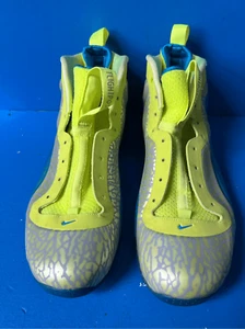 Nike Air Flightposite Exposed Volt/Photo Blue 616765-700 Men’s Size 13 No laces - Picture 1 of 6