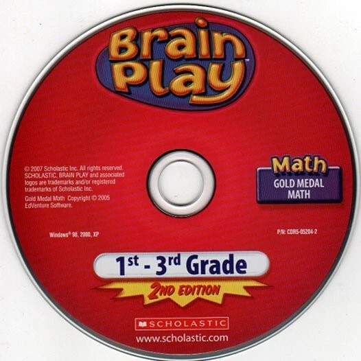Gold Medal Math (Ages 7-12) (PC-CD, 2007) for Windows - NEW CD in SLEEVE - Image 1 of 1
