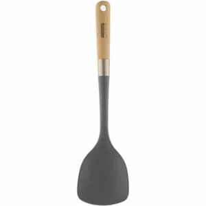Typhoon Living Premium Nylon Solid Skimmer Beechwood Handle Strainer Utensils - Picture 1 of 2