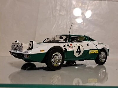 1/18 Scale Lancia Stratos 1975 Swedish Rally #4 Diecast model car  - Image 1 of 4
