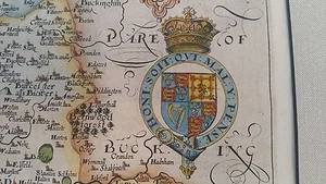 Saxton Hole Map Oxford University College Oxfordshire  Plan Print Great Britain - Picture 1 of 8