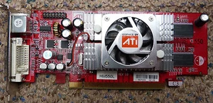 GECUBE RADEON X550, PCIe, 128MB, Slim Edition - Afbeelding 1 van 1