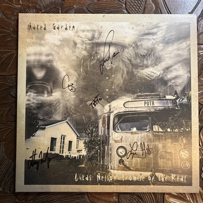 Lukas Nelson & Promise Of The Real - Naked Garden (AUTOGRAPHED Ghost Marble LP) - Image 1 of 3