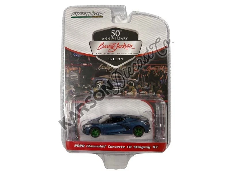 Chevrolet Corvette C8 Stingray 2020 Chase coche escala 1:64 - Greenlight 37270E Foto 1 de 1