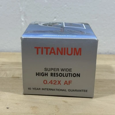 Bower Titanium Digital Super Wide 0.42x AF Lens w Macro High Resolution - Image 1 of 4