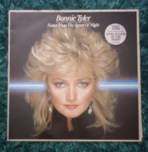 BONNIE TYLER Faster Than The Speed Of Night Vinyl Record Album LP CBS 1983 Rock - Picture 1 of 4