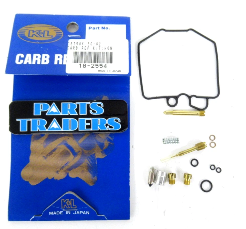 Kit de reparo de carburador profissional K&L Honda CB750C 1980-1981 CB750K 1980-1982 - Imagem 1 de 1
