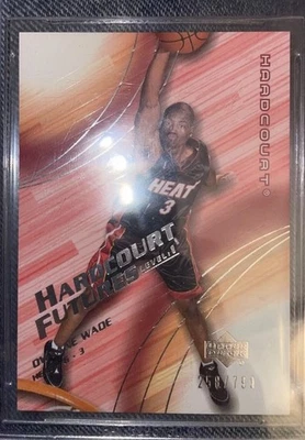 Dwyane Wade RC 2003-04 Upper Deck Hardcourt ROOKIE /799 Low Pop - Image 1 of 2
