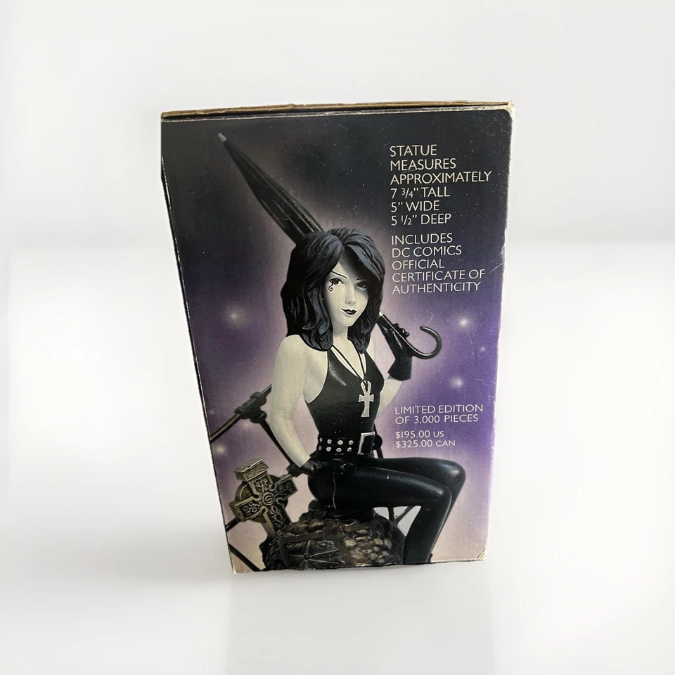 Estatua de porcelana fundida en frío 2001 DC Direct Death Neil Gaiman Vertigo 1611/3000 Foto 1 de 4