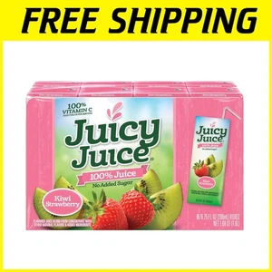 Jugosa bebida de fresa kiwi, cajas de 6,75 oz - Imagen 1 de 10