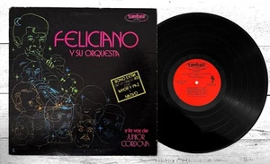 1st U.S. Pressing Nelson Feliciano & Su Orquesta/Y la Voz De Junior Cordova LP. - Picture 1 of 4