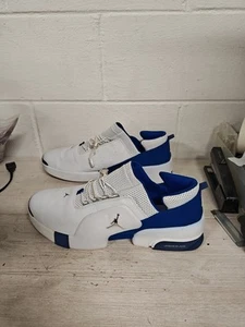 2002 Nike Jordan Trunner 305377-102 Smash White Blue Leather Men's Shoes Size 15 - Picture 1 of 7