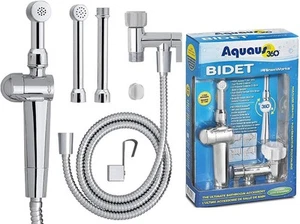 RinseWorks - Aquaus 360 Hand Held Bidet for Toilet - Dual Pressure Controls - Picture 1 of 7