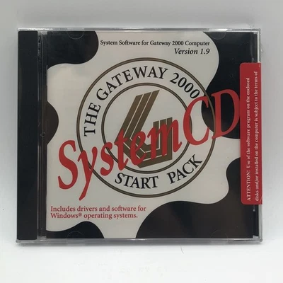 Gateway Starter Version 1.5 System CD 2000 PC Software Drivers Windows Operating - Image 1 of 4