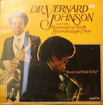 DR. VERNARD JOHNSON **Jesus Can Work It Out** 1984 GOSPEL LP on SAVOY SL 14693 - Image 1 of 2