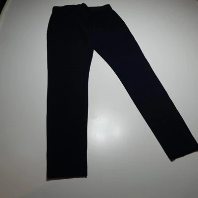 J. Crew Pixie Pants Womens 8 Navy Blue Ponte Slim Leg Back Zip Knit Smart Casual - Image 1 of 4