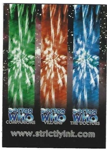 DOCTOR WHO Companions-Doctors-Villains (Trilogy) Promo WHO-T/PR2 (2006) - Picture 1 of 2