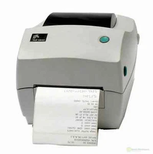 Impresora de escritorio paralela etiqueta de código de barras térmica Zebra TLP 3842 soporte USB - Imagen 1 de 13