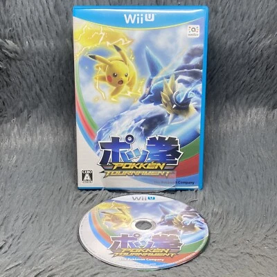 Pokken Tournament Wii U Pokemon Game 2016 Japan Japanese Import Tested Nintendo - Image 1 of 4