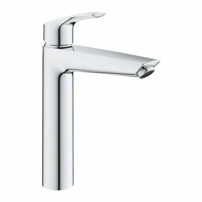 Rubinetto lavabo monocomando Grohe Eurosmart taglia XL corpo liscio 23971003 cromo
