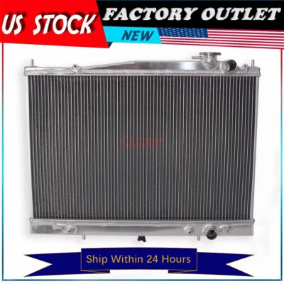 All Aluminum Radiator For Nissan 1998-2004 Frontier/2000-2004 Xterra 2.4L 3.3L - Image 1 of 4