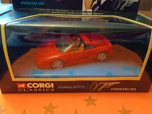 Corgi Classics 92978 Goldeneye James Bond Ferrari 355 Car - vgc - Picture 1 of 2