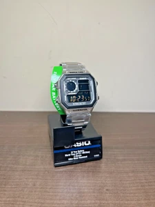 "Ghost" | Custom Metal ⚫️⚪️ Negative Display Casio WT | Royale | AE-1200WH | MOD - Picture 1 of 20