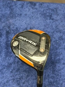 CALLAWAY MAVRIK MAX 3 WOOD 15°, ALDILA NVS 45G REGULAR, RH (D-18) MAKE OFFER!! - Picture 1 of 6
