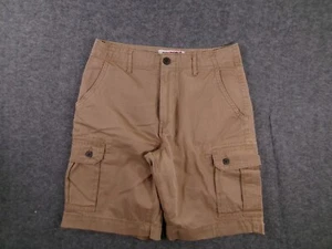 Arizona Cargo Shorts Men 31 Brown Casual Baggy Hip Hop Skater 90 Utility Outdoor - Picture 1 of 15
