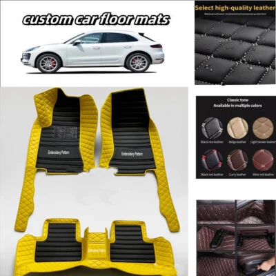 For Mitsubishi Montero Luxury Waterproof Custom Liners Carpets Car Floor Mats - Image 1 of 4